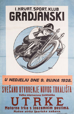 Otvorenje igrališta Građanskog 1928.