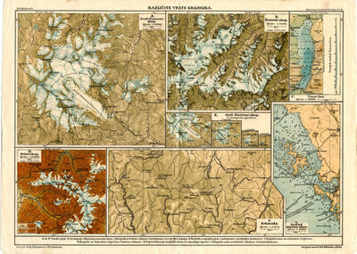 Različite vrste krajolika - Kozennov geografički atlas