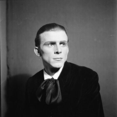 Predstava "La boheme". Josip Šutej kao Rodolpho