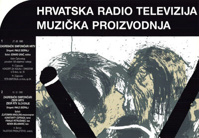 ZAGREBAČKI SIMFONIČARI I ZBOR HRTV, ciklus GLAZBENI DOŽIVLJA