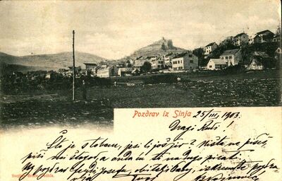 Panorama grada Sinja