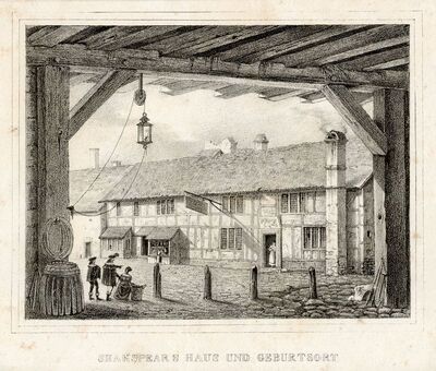 Shakespears Haus und Geburtsort