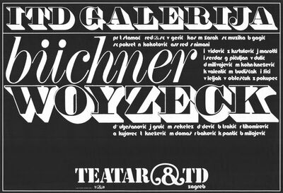ITD GALERIJA: Büchner, Woyzeck