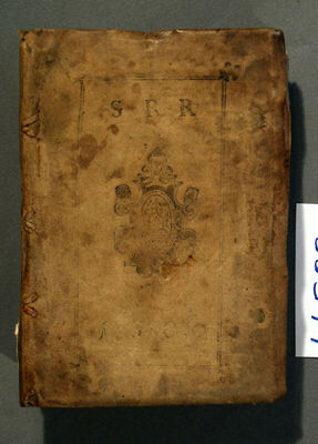 Stambuch des Simon Renger in Rotenburg von 1580 - 1620 mit 3