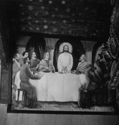 Brest Pokupski (Petrinja) - Kapela Sv. Barbare, unutrašnjost