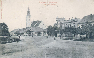 Virovitica - Trg bana Jelačića