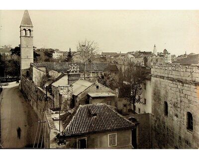 Split, Dioklecijanova palača, samostan sv. Eufemije