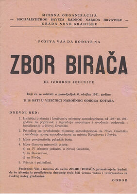 Zbor birača