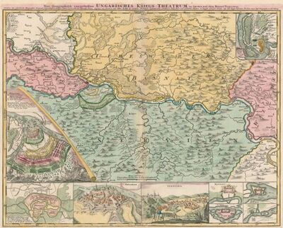 Neu Geographisch vorgestelltes Ungarisches Kriegs-Theatrum i