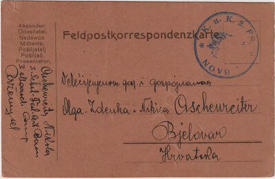 2. pismo od 31. listopada 1914.