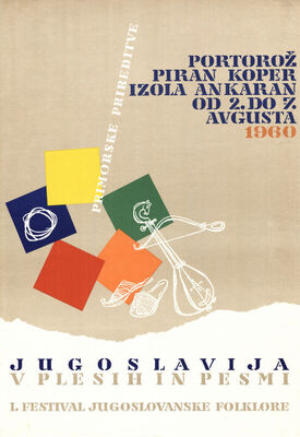 Jugoslavija v plesih in pesmi - I.festival jugoslovanske fol