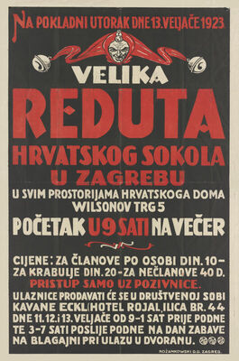 Velika reduta Hrvatskog sokola u Zagrebu