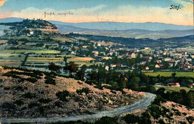 Panorama grada Sinja