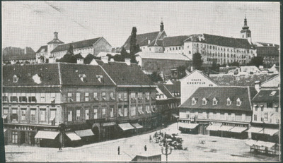 Jelačićev trg 1880. godine