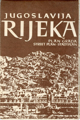 PPMHP 153959: Jugoslavija - Rijeka - Plan grada - Street Pla