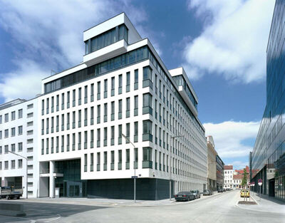 Poslovna zgrada Europlaza 10, Lehrbachgasse 6 - Wagenseilgas