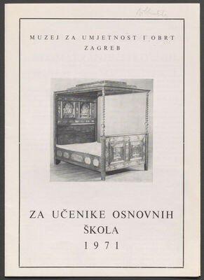 LIB-014182: Zbirka namještaja <Kat.> Muzej za umjetnost i ob