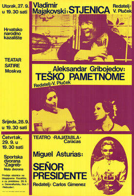 Teatar satire Moskva; Teatro ''Rajatabla'' Caracas