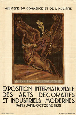 PARIS 1925 EXPOSITION INTERNATIONALE