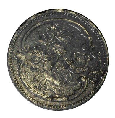 AUSTRIJA, kovanica od 2 hellera, 1908.