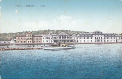POLA. = BRIONI. - Hotel.