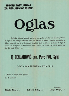Izbori zastupnika za Republičko vijeće