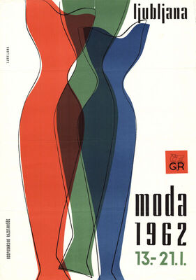 moda 1962 Ljubljana