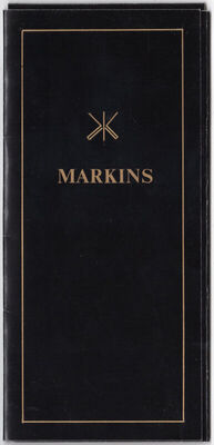 Saponia: MARKINS make-up