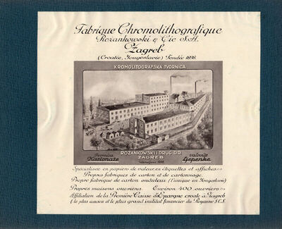 Fabrique Chromolithografique Rožankowski