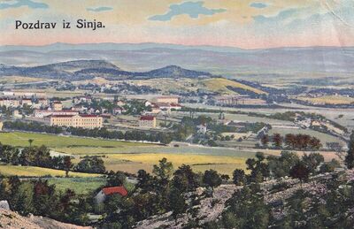 Panorama grada Sinja