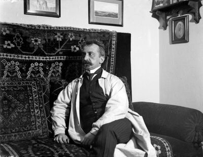 Arpad Pečić - Autoportret