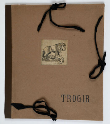 Korice grafičke mape D. Kokotovića "Trogir"
