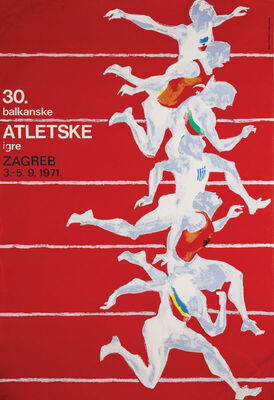 30. Balkanske atletske igre Zagreb 1971.