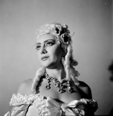 Opera "Adriana Lecouvreur". Nada Tončić kao Adriana Lecouvre