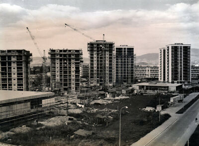 Stambene zgrade, naselje Trnsko, Zagreb