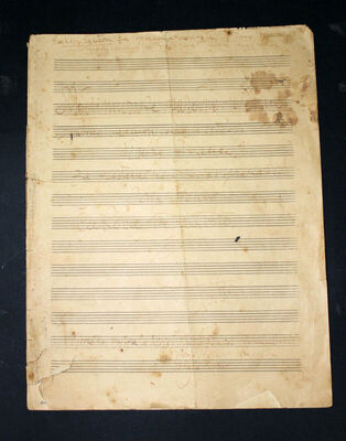 Svezak originalnih partitura "Međimurske narodne pjesme"