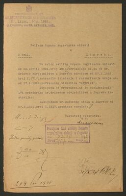 Redarstveno ravnateljstvo u Zagrebu izvještava o zapljeni za