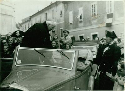 Dolazak biskupa Radossija u Poreč