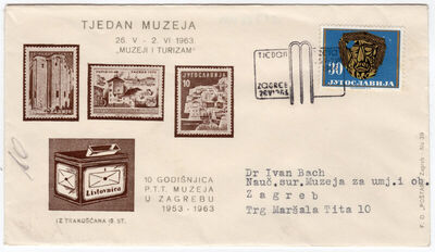 TJEDAN MUZEJA 26.V-2.VI 1963. 'muzeji i turizam'