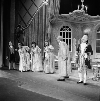 Opera "Tajni brak". Nikola Šterle, Bianka Dežman, Ludmila Ra