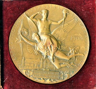 Medalja Svjetske gospodarske izložbe u Parizu Zemaljskoj Vla