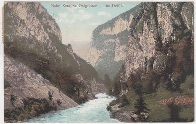 BiH - Željeznička pruga uz Lim