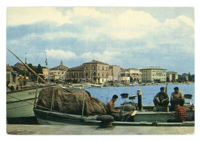 Poreč - Riva, ribari