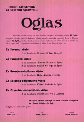 Izbori zastupnika za Saveznu skupštinu