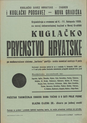Kuglačko prvenstvo Hrvatske