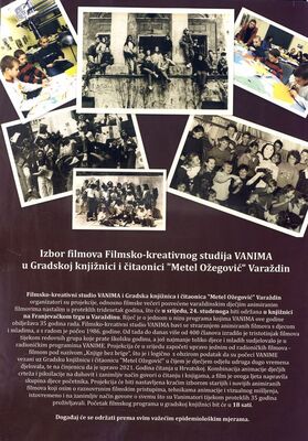 Izbor filmova Filmsko-kreativnog studija VANIMA