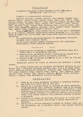 8. sjednica Kotarskog vijeća