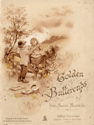 Golden Buttercups by Helen Marion Burnside