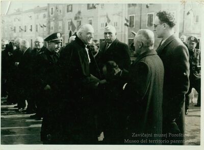 Dolazak biskupa Radossija u Poreč