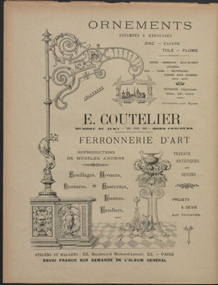 LIB-001752e: Architecture & Sculpture en France. Documents s